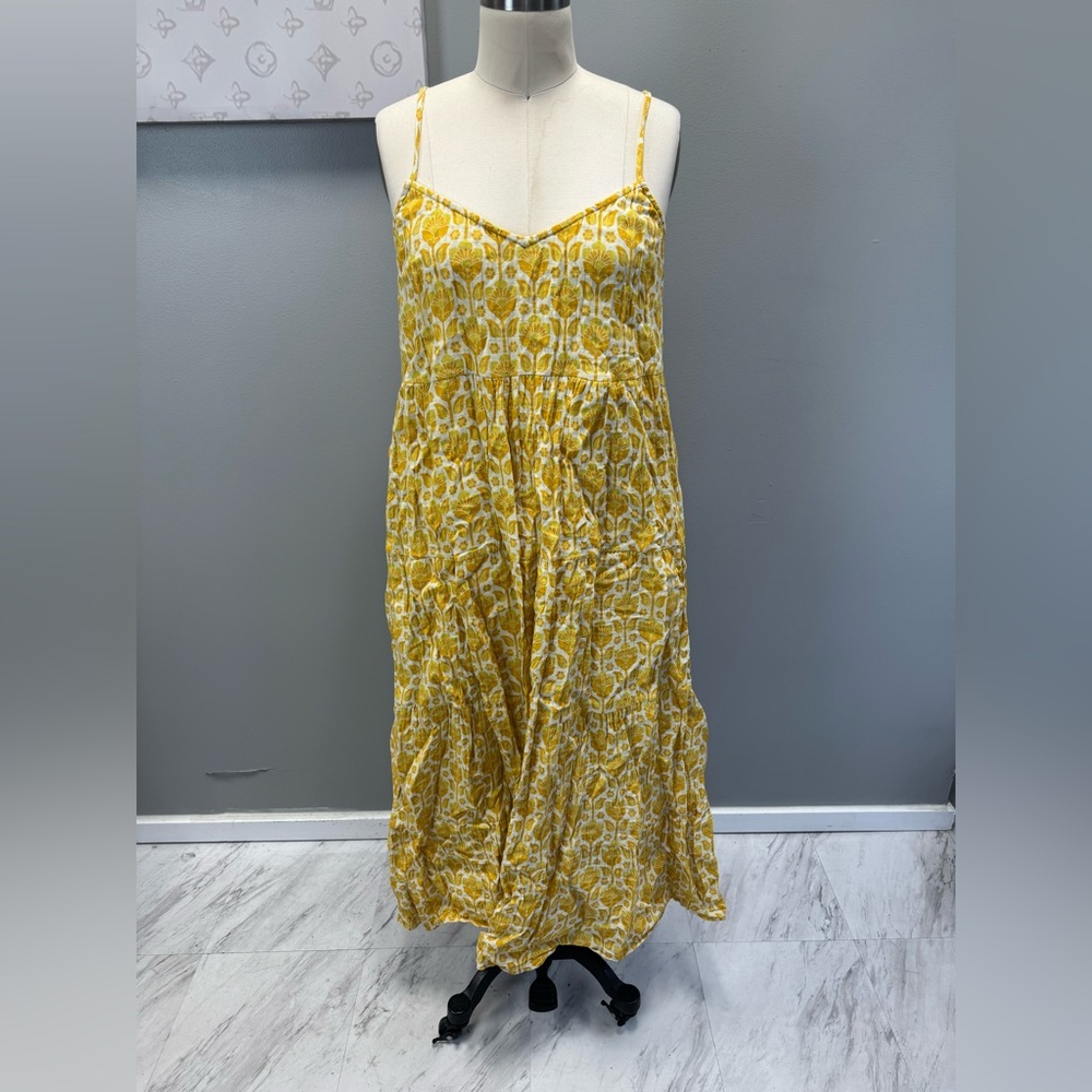Show me your MuMu - caroline maxi dress 100% cotton e102-30 - Picture 2 of 5
